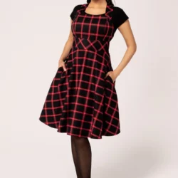 Robe tartan Dark Princess