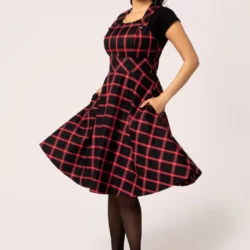 Robe tartan Dark Princess